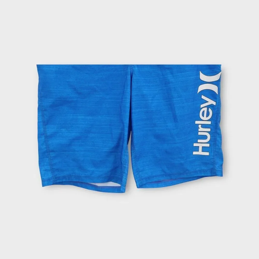 Hurley Sylo Stretch Boardshort Size 30 Blue Swiming Trunk Shorts